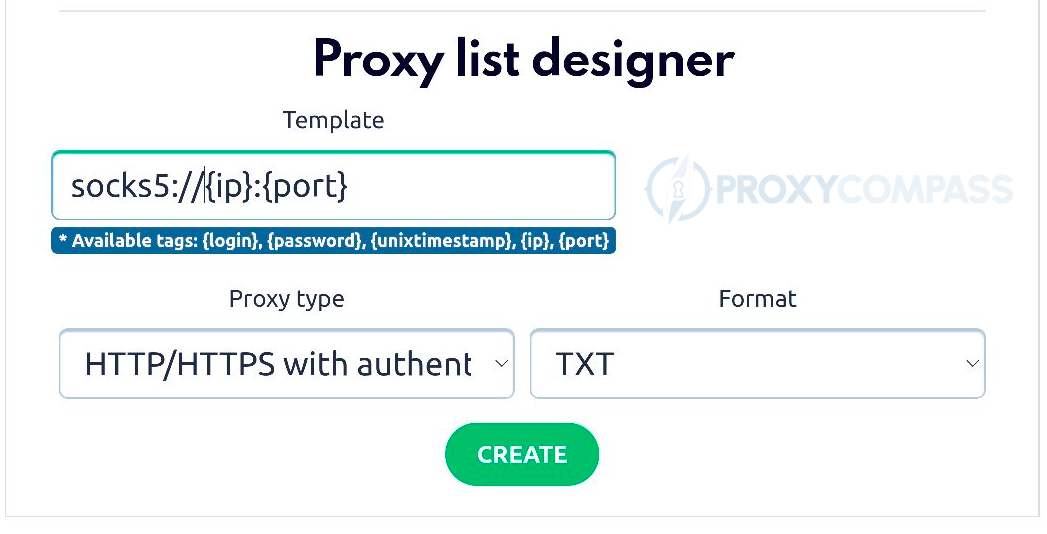 Erstellung einer SOCKS-Proxy-Liste